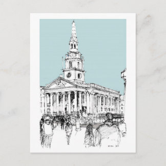 Sint-Martins in het veld Briefkaart