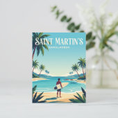 Sint-Martinus-eiland Bangladesh Briefkaart (Staand voorkant)