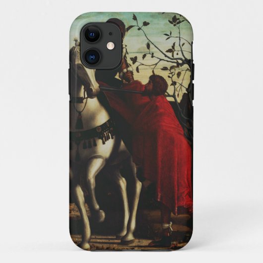 Sint Martinus van Tours deelt de mantel Kunstwerk Case-Mate iPhone Case (Achterkant)