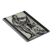 Sint Martinus van Tours Graveerkunst Notitieboek (Rechterzijde)