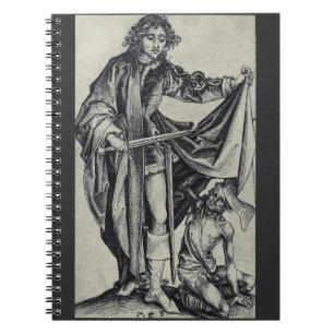 Sint Martinus van Tours Graveerkunst Notitieboek