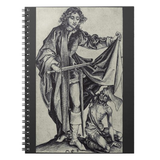 Sint Martinus van Tours Graveerkunst Notitieboek (Voorkant)