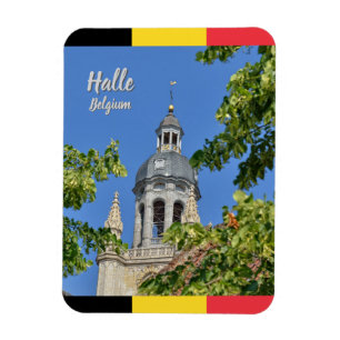 Sint-Martinusbasiliek in Halle, België Magneet
