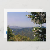 Sint-Mary's troontoorbergen Cyprus briefkaart (Voorkant / Achterkant)