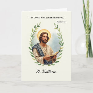 Sint-Mattheus Gods Vrede en Zegen Schriftuur Kaart