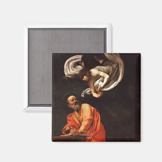 Sint-Matthew, Caravaggio Magneet (Voorkant / Achterkant)