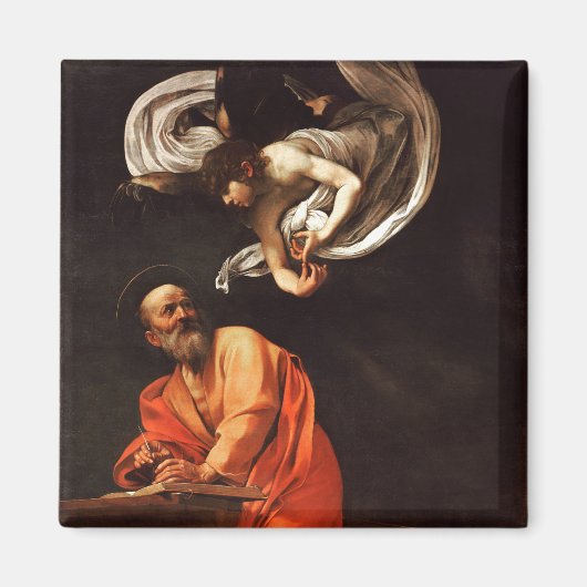 Sint-Matthew, Caravaggio Magneet (Voorkant)