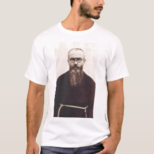 Sint-Maximiliaan Kolbe Pools katholiek priester T-shirt