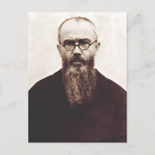 Sint-Maximiliaan Kolbe Poolse katholieke priester Briefkaart