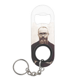 Sint Maximilian Kolbe Pools katholiek priester Mini Flessenopener
