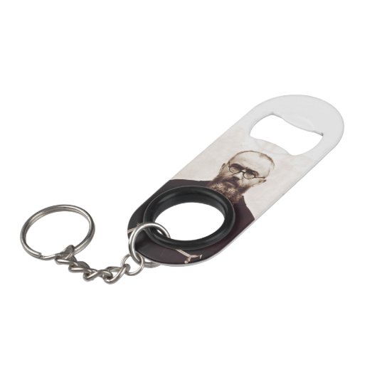 Sint Maximilian Kolbe Pools katholiek priester Mini Flessenopener (Voorkant Gekanteld)