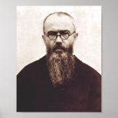 Sint Maximilian Kolbe Poolse katholieke priester Poster (Voorkant)