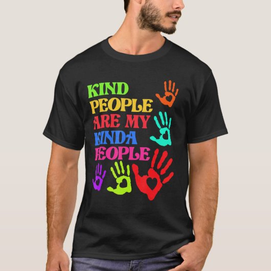 Sint Mensen Oranje Unity Kindness Anti Bullying GR T-shirt (Voorkant)