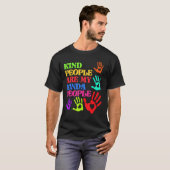 Sint Mensen Oranje Unity Kindness Anti Bullying GR T-shirt (Voorkant volledig)