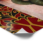 Sint Michael Archangel en Dragon Sienese Perfect Poster (Hoek)