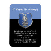 Sint-Michael Archangel Prayer Denken aan jou Magneet (Verticaal)