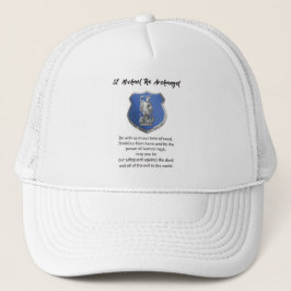 Sint-Michael Archangel Prayer Denken aan jou Trucker Pet