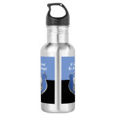 Sint-Michael Archangel Prayer Denken aan jou Waterfles (Achterkant)