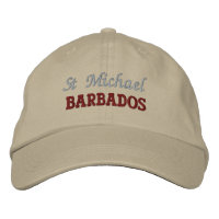 Sint-Michael, Barbados, geborduurd Pet