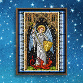 Sint Michael Battles het Beast Poster