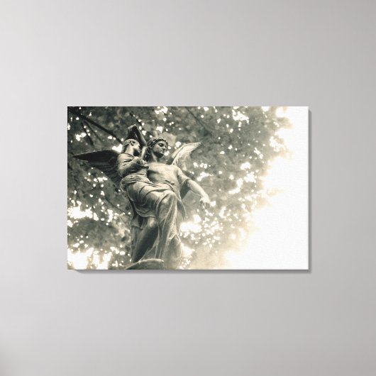 Sint-Michael, begraafplaats Pere Lachaise Canvas Afdruk (Voorkant)