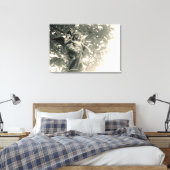 Sint-Michael, begraafplaats Pere Lachaise Canvas Afdruk (Insitu (Slaapkamer))