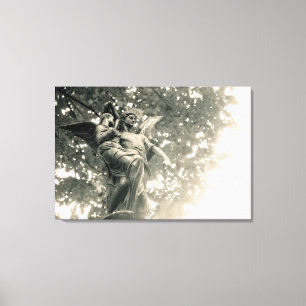 Sint-Michael, begraafplaats Pere Lachaise Canvas Afdruk
