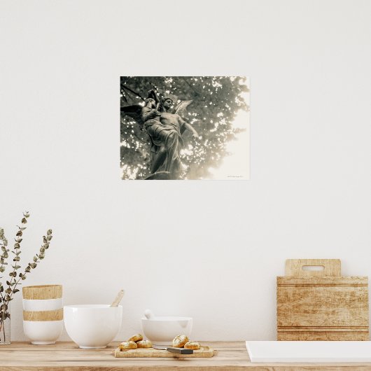 Sint-Michael, begraafplaats Pere Lachaise Poster (Keuken)