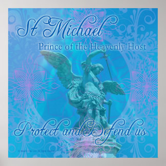 Sint Michael - Bescherm en bescherm ons! poster
