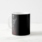 Sint-Michaël de Aartsengel die Satan verslaat Koffiemok (Voorkant links)