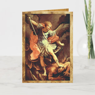 Sint-Michaël de Aartsengel Gebed Kaart