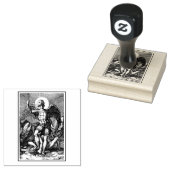 Sint-Michaël de aartsengel Katholiek Religieus Rubberstempel (Gestempeld)
