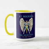 Sint-Michaël de Aartsengel Katholieke Gebedsbeker Mok (Links)