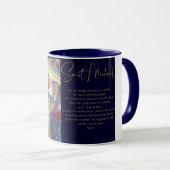 Sint-Michaël de aartsengel Katholieke Koffie Mok (Voorkant rechts)