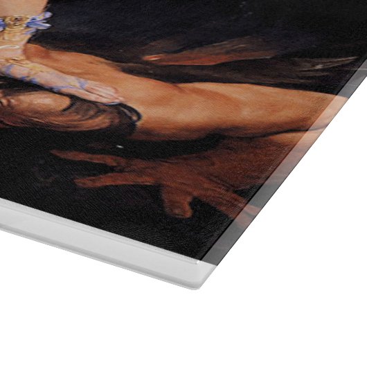 Sint Michael De aartsengel Quis ut Deus Snijplank (Hoek)