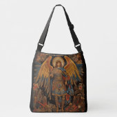 Sint-Michaël de aartsengel Religieus Katholiek Crossbody Tas (Voorkant)