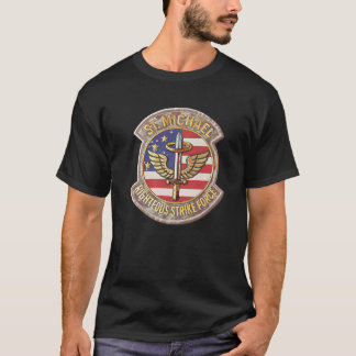 Sint Michael de Aartsengel Spirituele Oorlogvoerin T-shirt