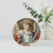 Sint-Michael de Archangel (M 010) Wenskaart Kaart (Staand voorkant)