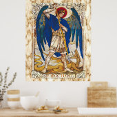 Sint-MIchael de Archangel Saint Poster (Keuken)