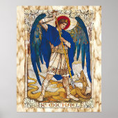 Sint-MIchael de Archangel Saint Poster (Voorkant)