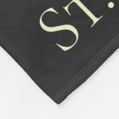 Sint-Michael de Archangel verdedigt ons in de stri Fleece Deken (Hoek)