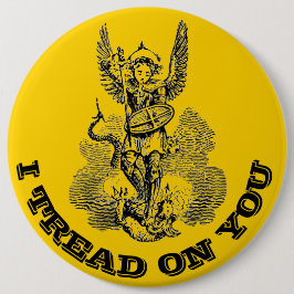 Sint-Michael de religieuze katholieke kerk in Arch Ronde Button 6,0 Cm