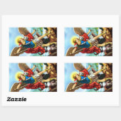 Sint-Michael de Stickers van de katholieke kerk in (Vel)