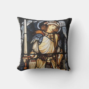 Sint-Michaël door Sir Edward Coley Burne-Jones Kussen