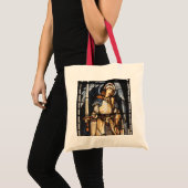 Sint-Michaël door Sir Edward Coley Burne-Jones Tote Bag (Voorkant (product))