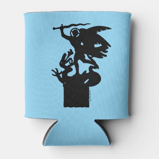 Sint-Michaël en de draak Blikjeskoeler (Voorkant)