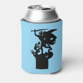 Sint-Michaël en de draak Blikjeskoeler (Blikje Achterkant)