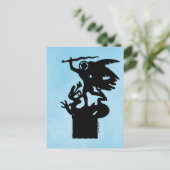 Sint-Michaël en de draak Briefkaart (Staand voorkant)