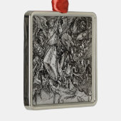 Sint-Michael en de Draak uit een Latijn Metalen Ornament (Rechts)