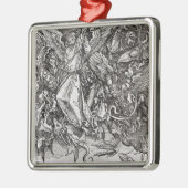 Sint-Michael en de Draak uit een Latijn Metalen Ornament (Links)